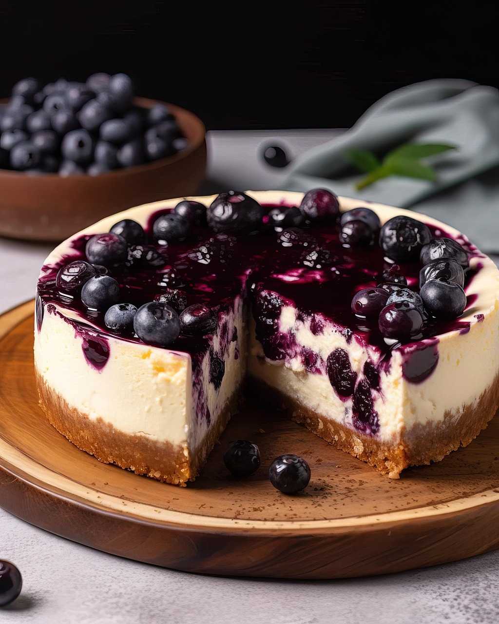 Delicious cakes and pastries